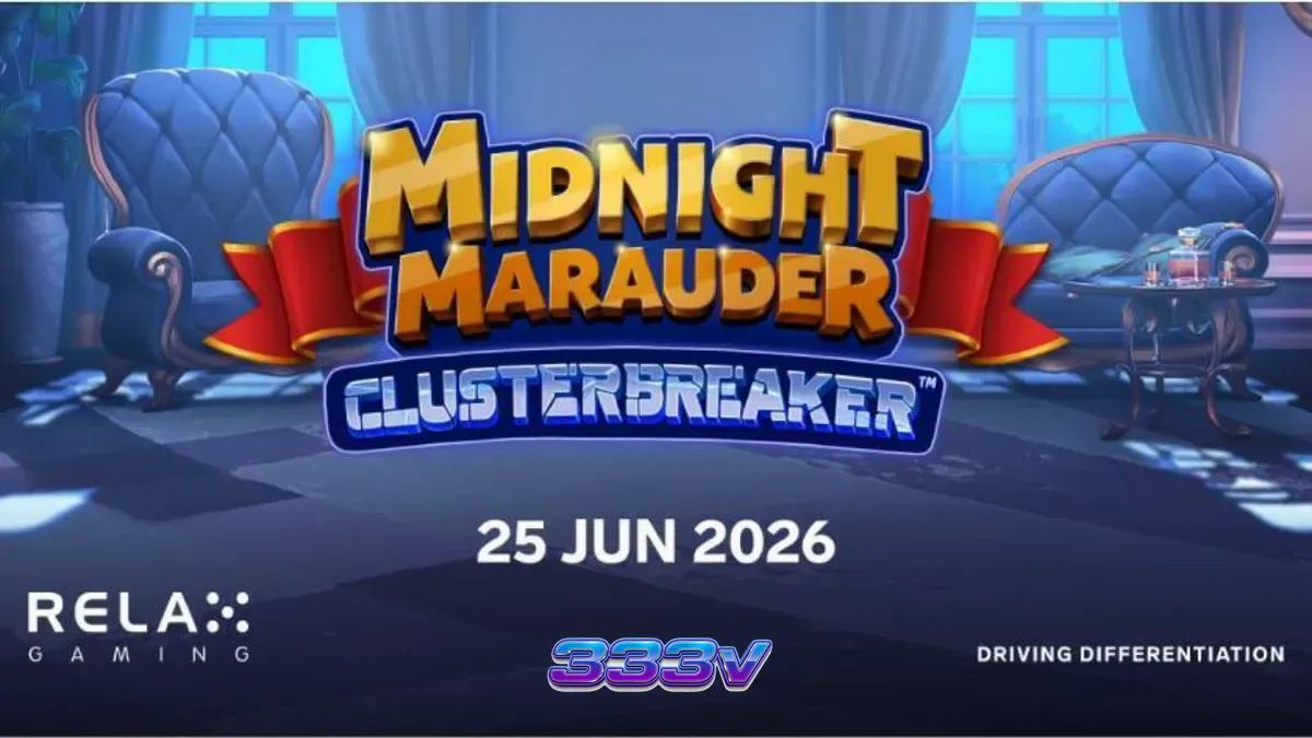 Tampilan visual slot bertema perampokan dengan mekanik ClusterBreaker
